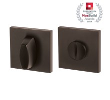 Ручка Armadillo                поворотная BK6.K.USS52 (WC-BOLT BK6 USS) BPVD-77 вороненый никель