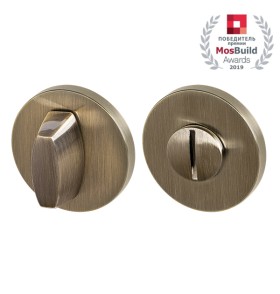 Ручка Armadillo                поворотная BK6.R.URS52 (WC-BOLT BK6 URS) AB-7 бронза