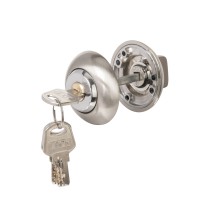 Ручка поворотная Ajax (Аякс) с фиксацией ключом BK6.FIX.JR SN-3 мат.никель