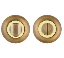 Ручка Fuaro поворотная BK6.R.RM54 (BK6 RM) AB/GP-7 бронза/золото