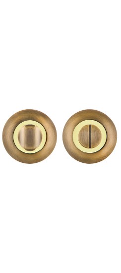 Ручка Fuaro (Фуаро) поворотная BK6.R.RM54 (BK6 RM) AB/GP-7 бронза/золото