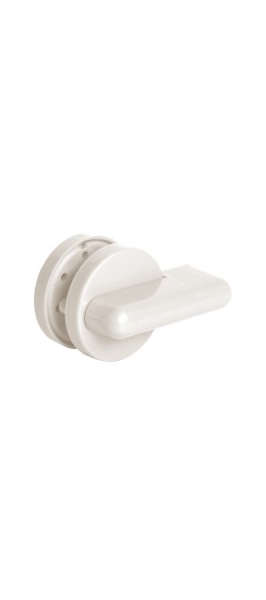 Ручка Ajax (Аякс) поворотная BK6.WC.CABIN PVC WH белый Ручка Ajax (Аякс) поворотная BK6.WC.CABIN PVC WH белый